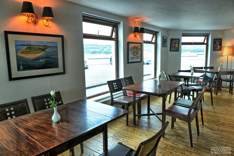 View across Lough Foyle to Greencastle, Donegal.